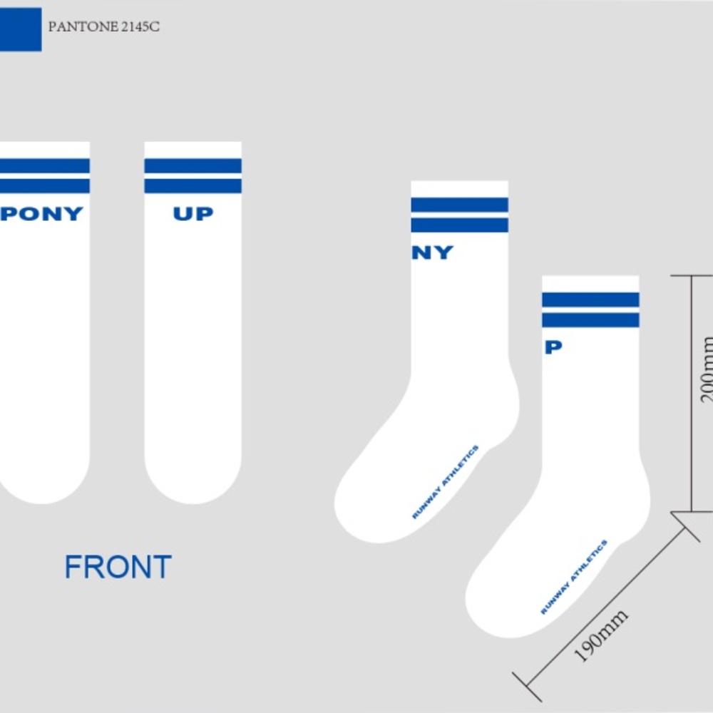 Pony Up Socks SMU